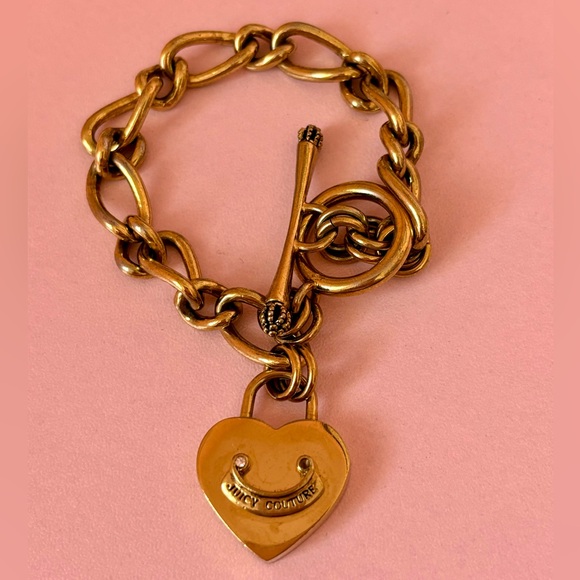 Juicy Couture Gold Charm Bracelet - Picture 2 of 8